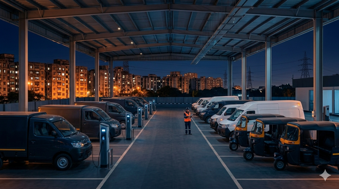 Fleet Depot Charging: Managing Peak Load Without Breaking the Budget