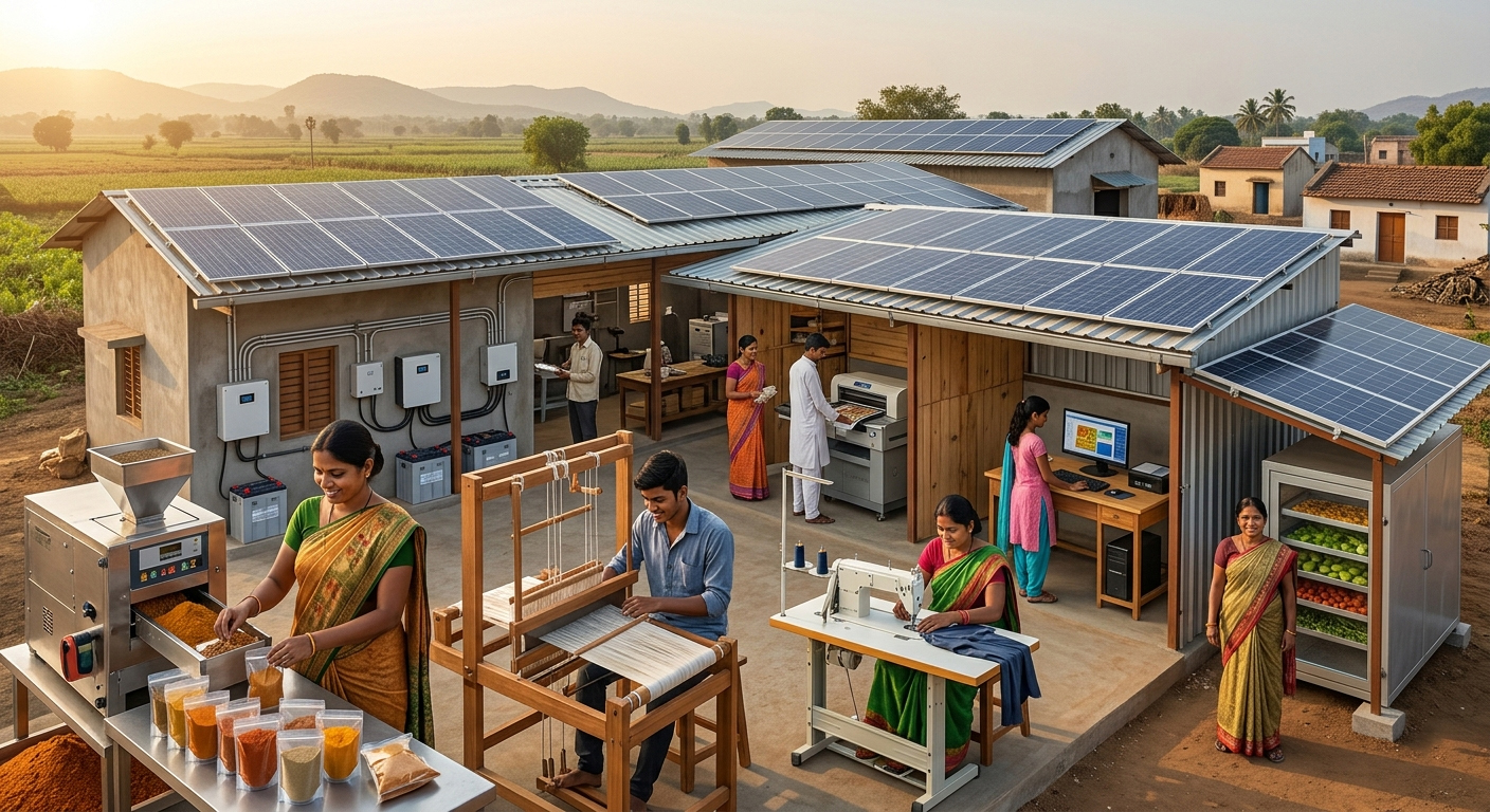 PMEGP + Solar: High-Income Green Business Ideas for Youth and Women
