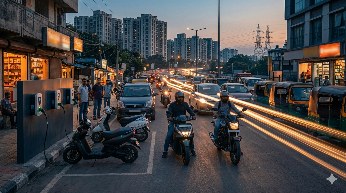 India's Two-Wheeler EV Surge: Infrastructure Implications